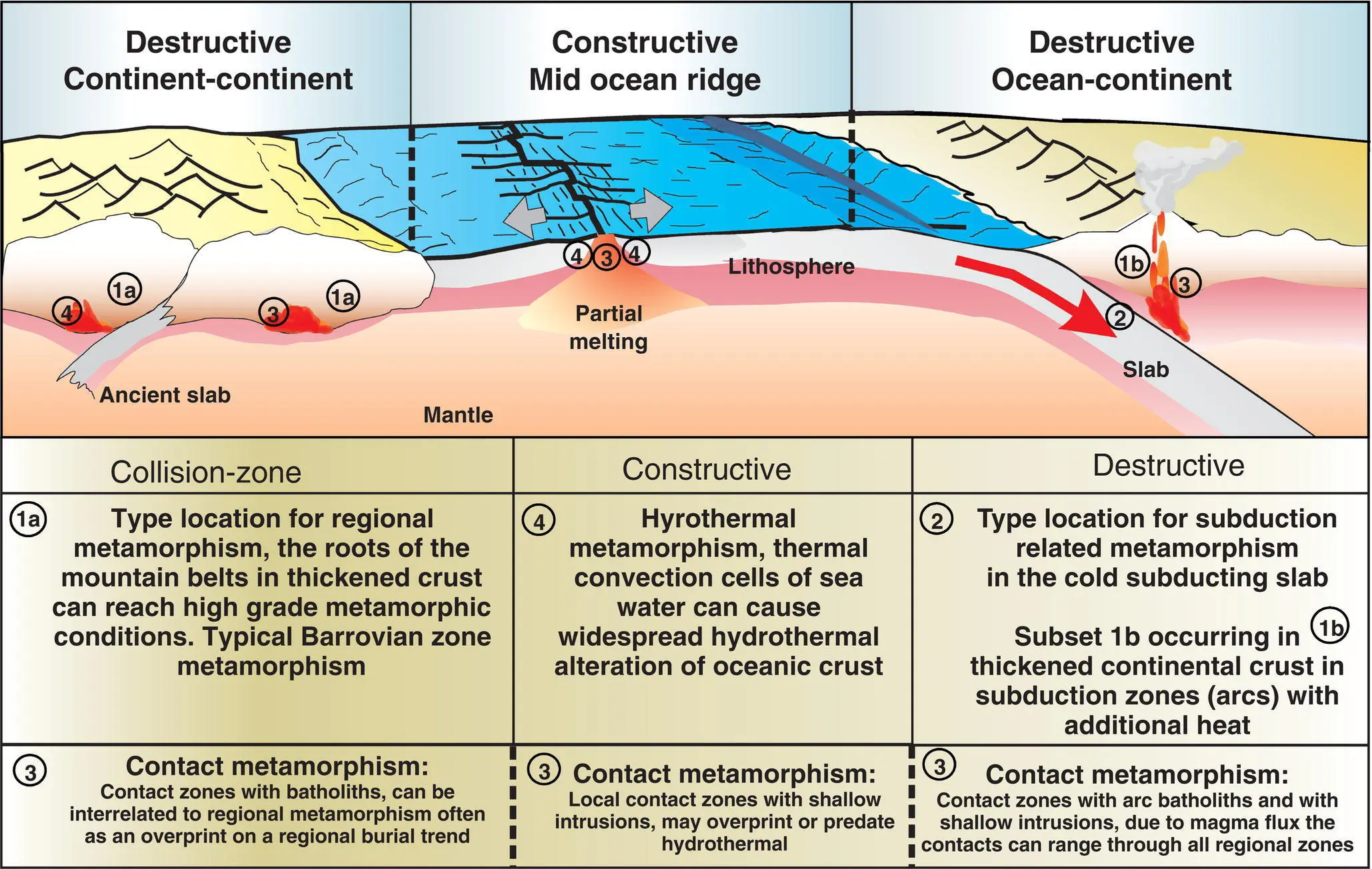 Figure 11 Schematic of the plate tectonic settings where metamorphism is - фото 5