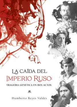 Humberto Reyes Valdés La caída del Imperio ruso обложка книги