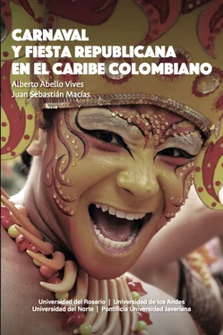 Alberto Abello Vives Carnaval y fiesta republicana en el Caribe colombiano обложка книги