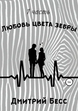 Дмитрий Бесс Любовь цвета зебры. Часть 1 обложка книги