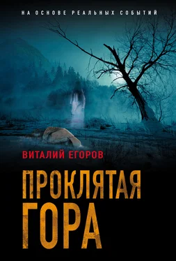 Виталий Егоров Проклятая гора обложка книги