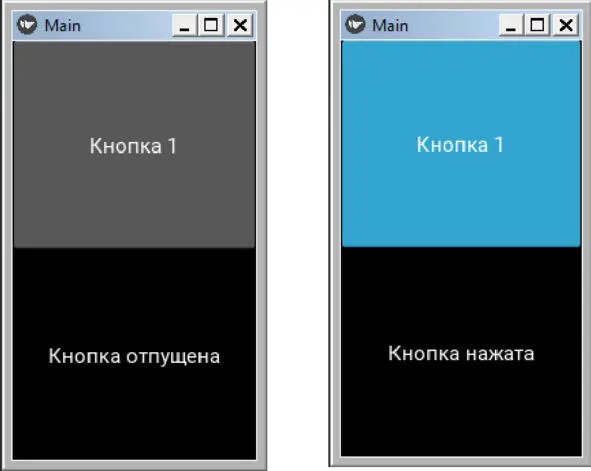 Рис 213Результаты выполнения приложения из модуля ButtonIfpy Итак мы - фото 54