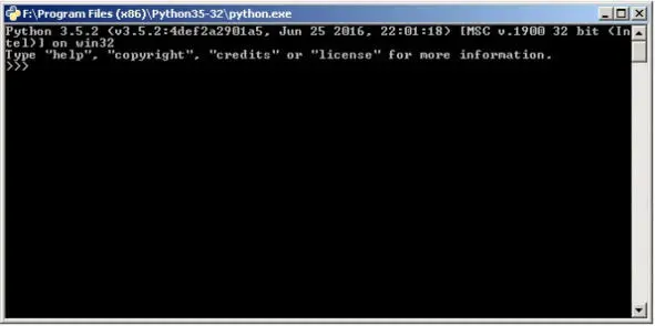 Рис 16Результат запуска интерпретатора Python в окне терминала В этом окне - фото 6