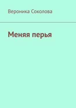 Вероника Соколова Меняя перья. Стихи обложка книги