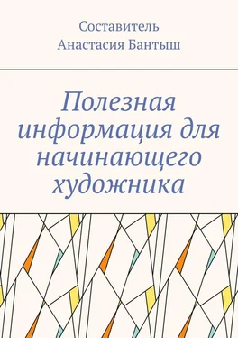 Анастасия Бантыш Полезная информация для начинающего художника обложка книги