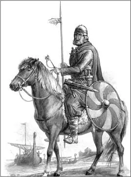 Варяг на коне художник О Федоров консультант С Каинов Конунг король В - фото 7