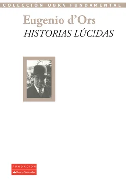 Eugenio d'Ors Historias lúcidas обложка книги