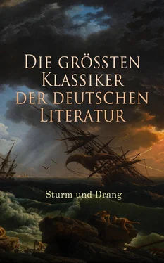 Johann Herder Die größten Klassiker der deutschen Literatur: Sturm und Drang обложка книги