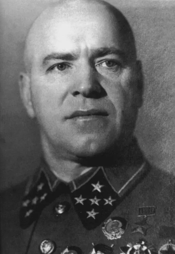 Г К Жуков А М Василевский К К Рокоссовский К А Мерецков - фото 14