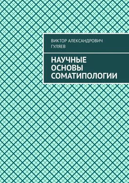 Виктор Гуляев Научные основы соматипологии обложка книги