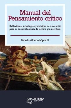 Rodolfo Alberto López Díaz Manual del pensamiento crítico обложка книги