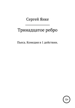 Сергей Янке Тринадцатое ребро обложка книги