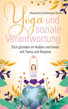 Alexandra Eichenauer-Knoll Yoga und soziale Verantwortung обложка книги