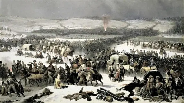 Переправа войск Наполеона через Березину Худ Я Суходольский 1866 г - фото 17