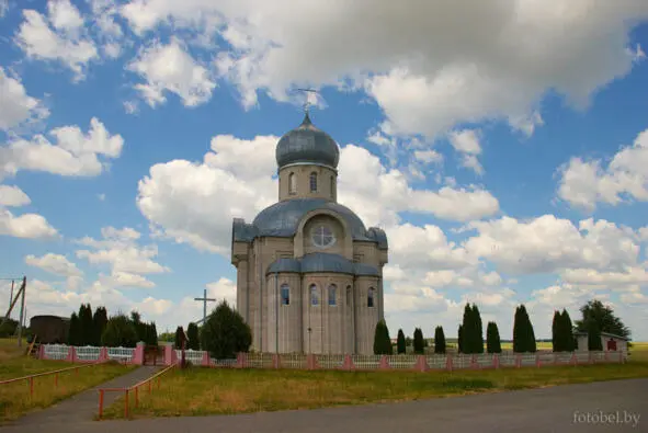 Волпа СпасоПреображенская церковь Начало 21 века Фото Дмитрия Ивченко - фото 7