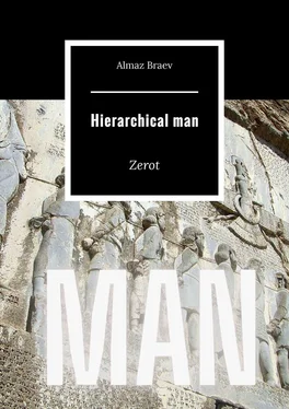 Almaz Braev Hierarchical man. Zerot обложка книги
