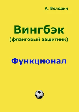 Александр Володин Вингбэк. Фланговый защитник обложка книги