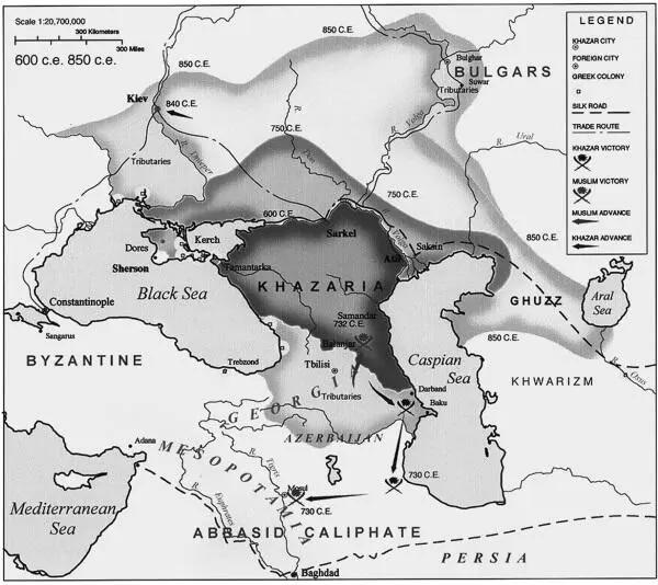 Хазарский каганат Киевский князь Святослав в 965 году уничтожил - фото 56