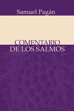 Samuel Pagán Comentario de los salmos обложка книги