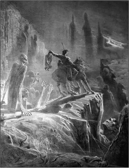 Иллюстрация ИН Крамского 1874 к повести НВ Гоголя Страшная месть - фото 15