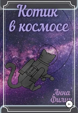 Анна Филин Котик в космосе обложка книги