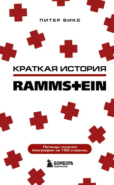 Питер Вике Краткая история Rammstein обложка книги