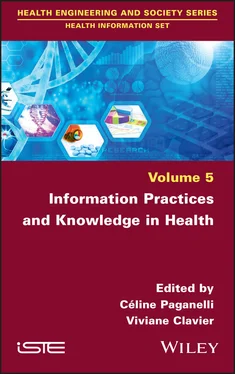 Неизвестный Автор Information Practices and Knowledge in Health обложка книги