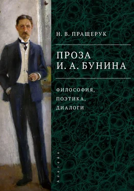 Наталья Пращерук Проза И. А. Бунина. Философия, поэтика, диалоги обложка книги