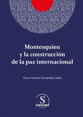 Víctor Antonio Hernández Ojeda Montesquieu y la construcción de la paz internacional обложка книги