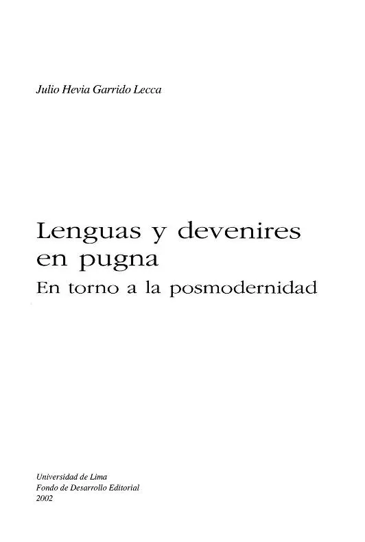 Lenguas y devenires en pugna - изображение 1