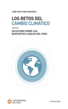 José Félix Pinto-Bazurco Los retos del cambio climático обложка книги
