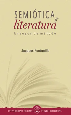 Jacques Fontanille Semiótica y literatura обложка книги