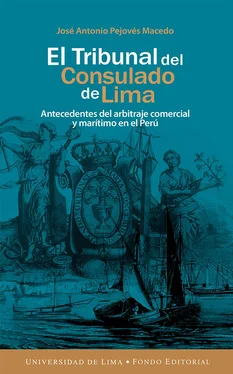 José Antonio Pejovés Macedo El Tribunal del Consulado de Lima обложка книги