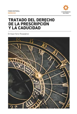 Enrique Varsi Rospigliosi Tratado del derecho de la prescripción y la caducidad обложка книги