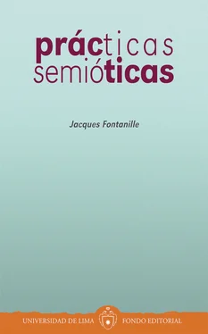 Jacques Fontanille Prácticas semióticas обложка книги