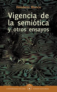 Desiderio Blanco Vigencia de la semiótica y otros ensayos обложка книги