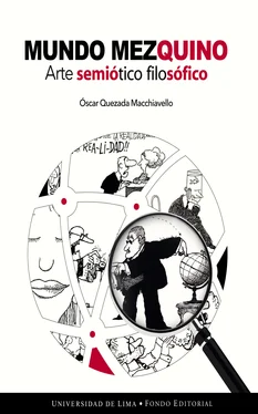 Óscar Quezada Macchiavello Mundo mezquino обложка книги