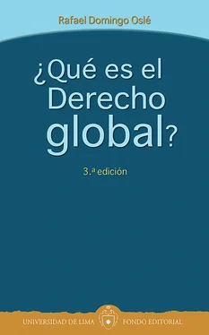 Rafael Domingo Oslé ¿Qué es el Derecho global? обложка книги