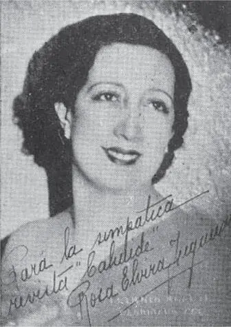 Rosa Elvira Figueroa primera reina de la radio en 1936 Archi revista - фото 11