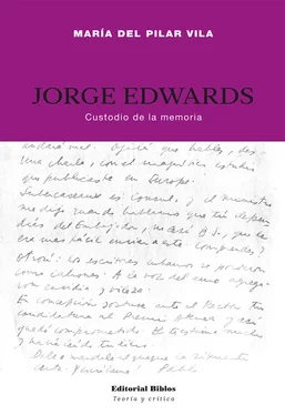 María del Pilar Vila Jorge Edwards обложка книги