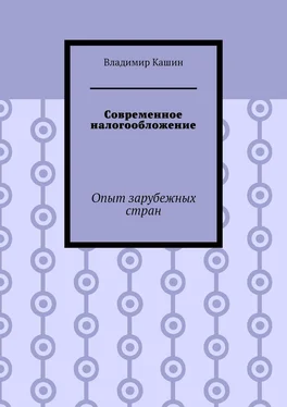 Владимир Кашин Современное налогообложение. Опыт зарубежных стран обложка книги