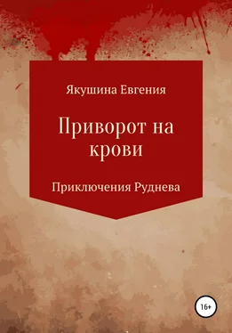 Евгения Якушина Приворот на крови. Серия «Приключения Руднева» обложка книги