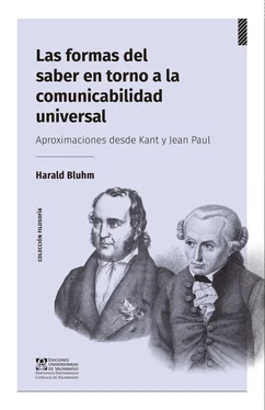 Harald Bluhm Las formas del saber en torno a la comunicabilidad universal обложка книги