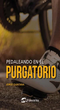 Jorge Quintana Pedaleando en el purgatorio обложка книги