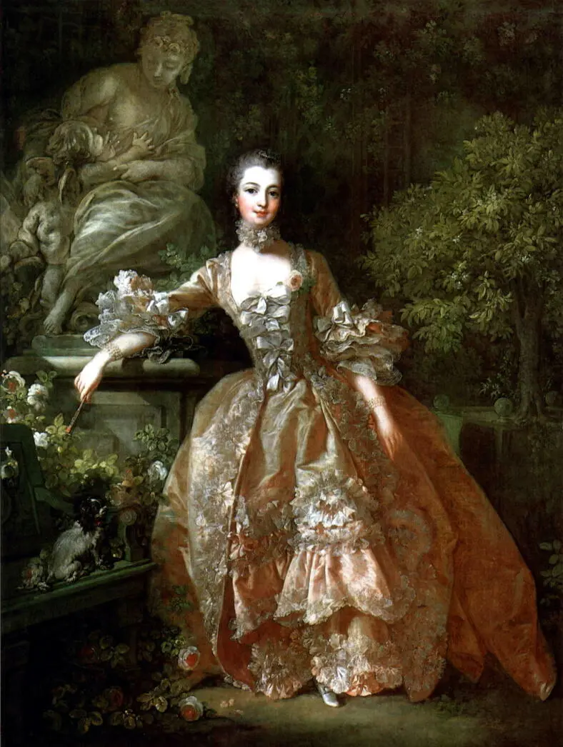 1721 gab Madame Poisson einem Mädchen das Leben das sie Jeanne Antoinette - фото 3