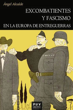 Ángel Alcalde Fernández Excombatientes y fascismo en la Europa de entreguerras обложка книги