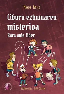 Marisa Amigo Liburu ezkutuaren misterioa. Rara avis liber