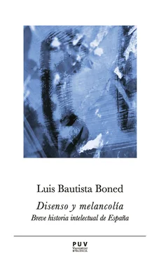Luis Bautista Boned Disenso y melancolía обложка книги