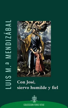 Luis Mª Mendizábal Con José, siervo humilde y fiel обложка книги