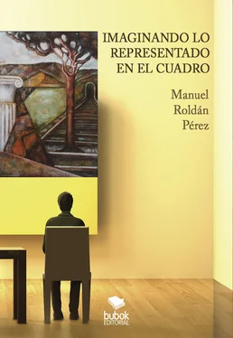 Manuel Roldán Pérez Imaginando lo representado en el cuadro обложка книги